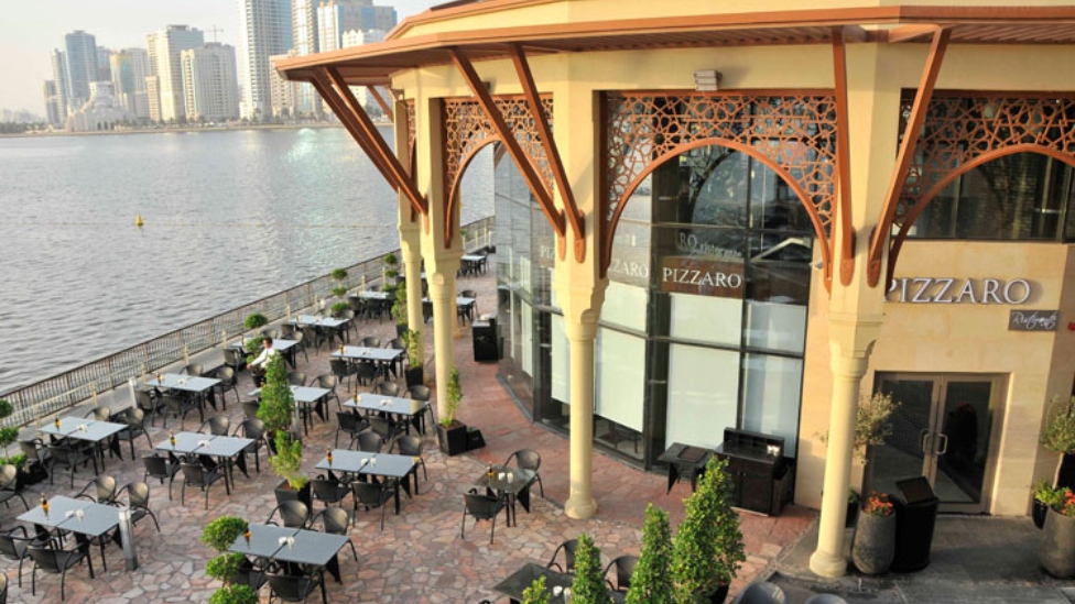 Dining at Majaz Waterfront Restaurants
