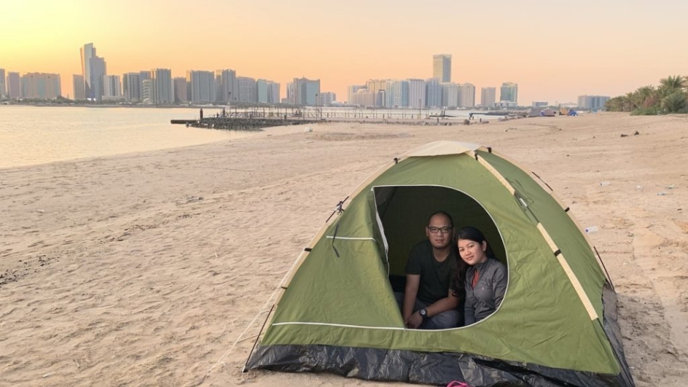 Lulu Island Abu Dhabi Camping