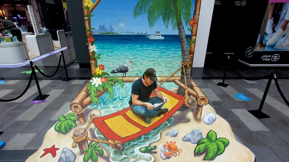 3D Art City Walk Dubai